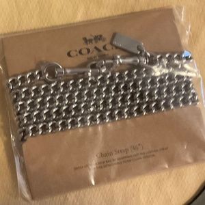 SOLD🌺Coach handbag Chain Shoulder Strap NEW 46”🌺